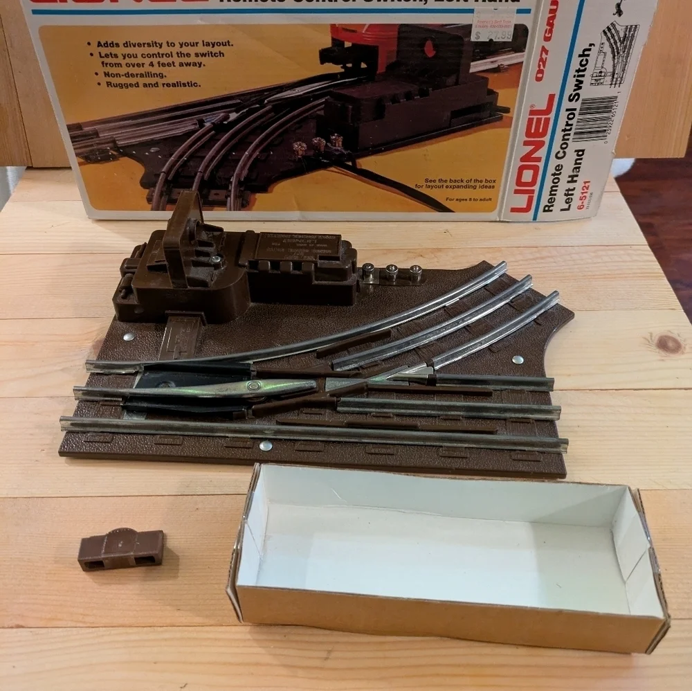 Lionel Remote Control Switch Left Hand